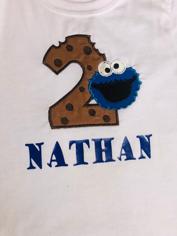 Cookie Monster Birthday Shirt / Cookie 