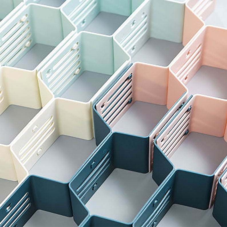 12Pcs Drawer Dividers For Socks Underwear Desk Organizer Etsy