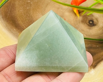 Green Aventurine Pyramid | Green Aventurine Pointer | Stone of Intelligence, Perception and Creativity | Chakra |  Angelic Realm Connection