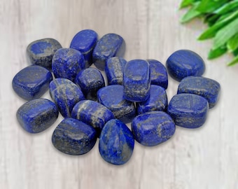 Lapis Tumbled Stones, Polished Lapis Lazuli Stone, Third Eye Chakra