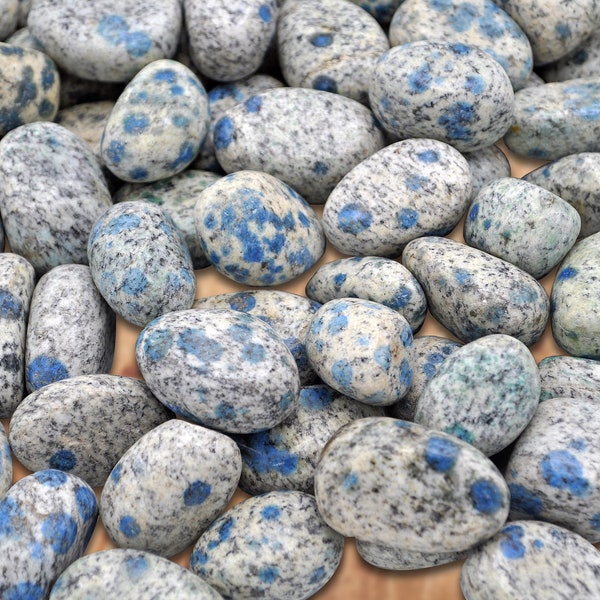 K2 Jasper Tumbled Stones, K 2 Stone Crystal Gemstones, K2 Granite Azurite