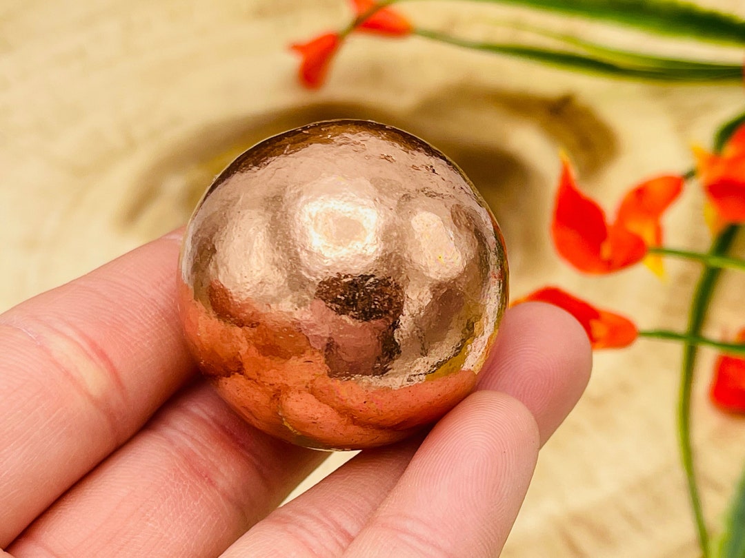Copper Sphere Copper Metal Sphere Healing Powerful Protection Mental