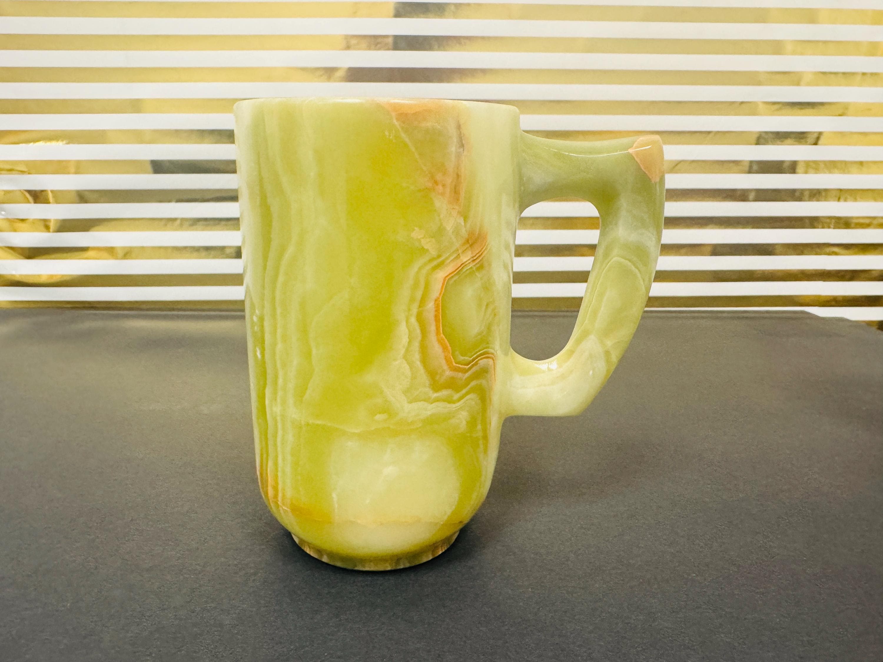 Onyx Mug for Coffee, Beer - Good for Hot and Cold, Detergent Safe