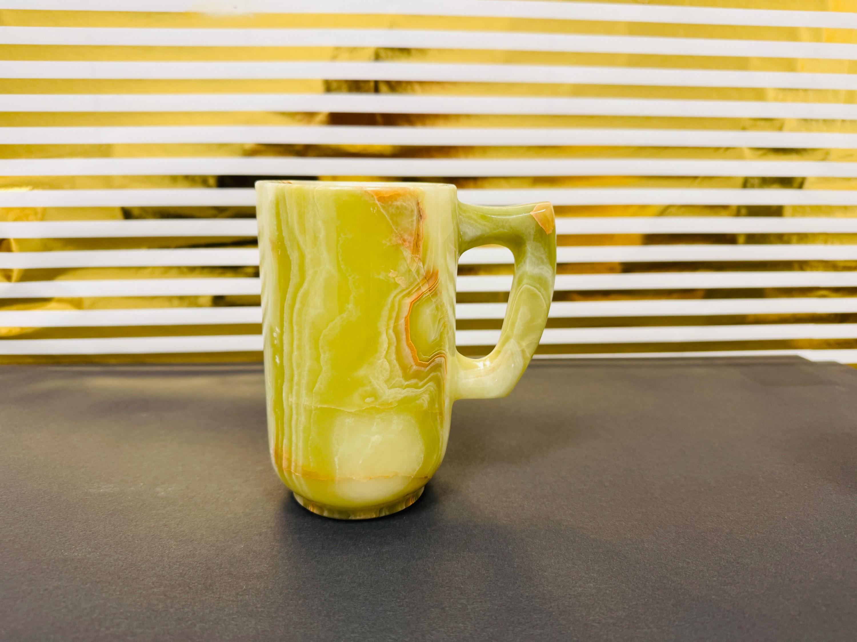 Onyx Mug for Coffee, Beer - Good for Hot and Cold, Detergent Safe