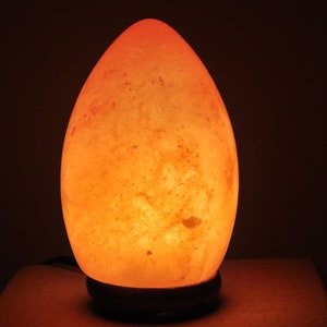 Natural Himalayan Pink Salt Lamp with Electric Cordand Bulb, Night Light Lamp image 4