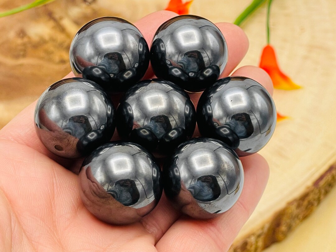 Hematite Sphere Highly Hematite Balls Zinger 25