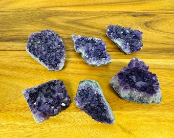 Amethyst Crystal Clusters, Quartz Raw Crystals, Healing Crystal Crown Chakra, Pick your Size