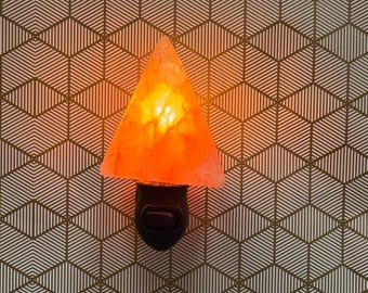 Himalayan Pink Salt Night Light Lamp, Wall Lamp, Air Purifying, On and Off Switch