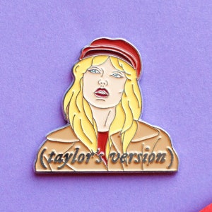Red (TS Version) - Eras lapel pin - Pop star celebrity pin badge