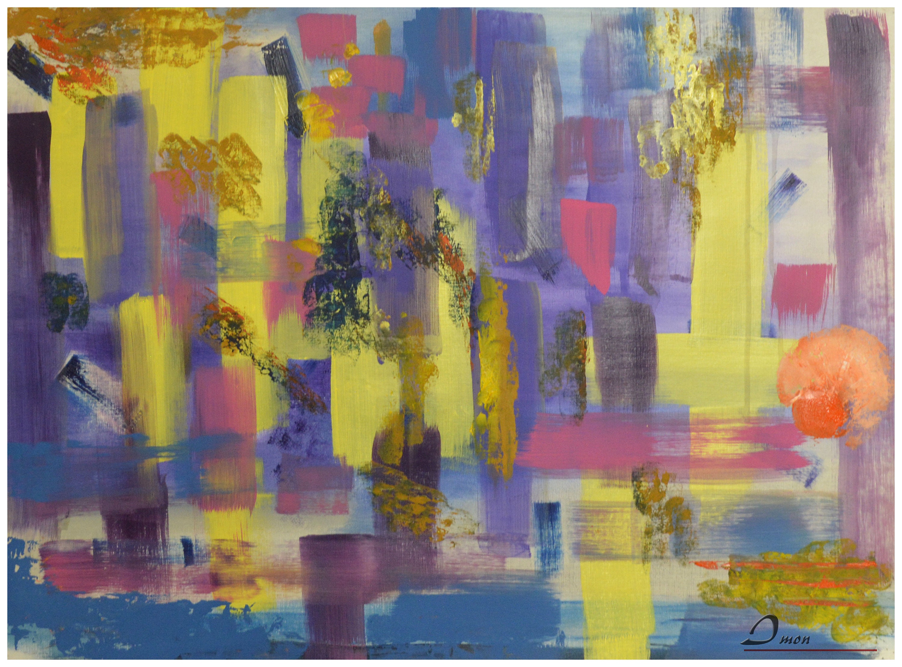 Handmade Original Oil Painting on Paper Etsy