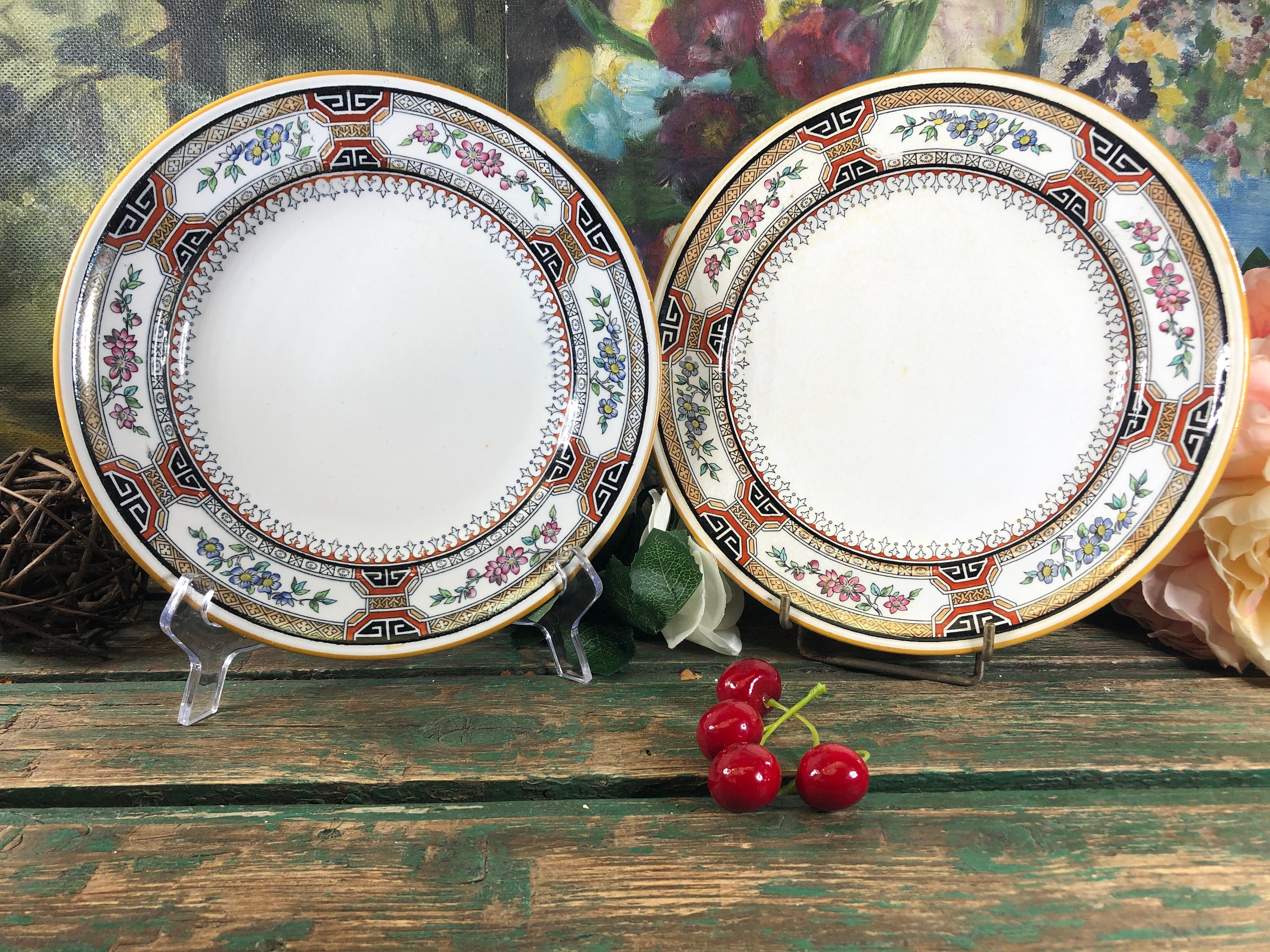 Platos antiguos de porcelana inglesa sale