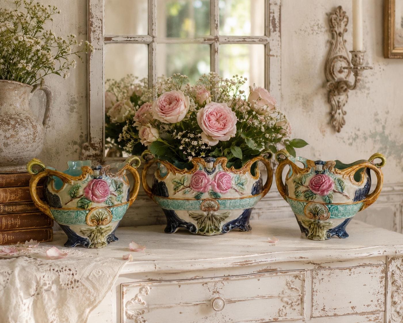 アンティークの竹の花瓶 - Etsy 日本