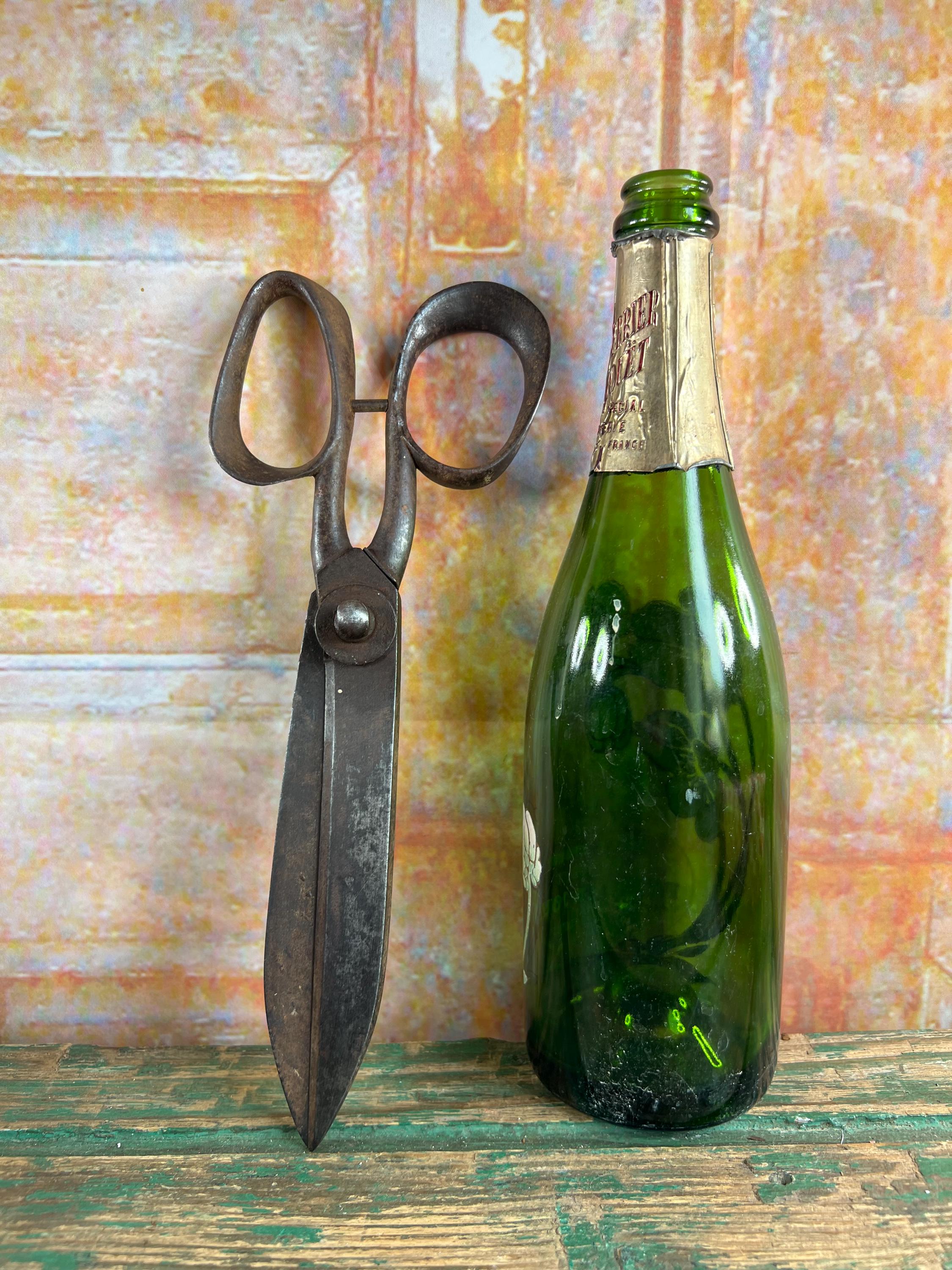 アンティークの大型鉄製ハサミ – 19世紀の裁縫道具/仕立て道具 - Etsy 日本