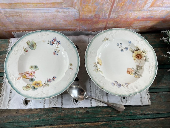 ベルナルドリモージュ ルイ15世シリーズ フランスアンティークプレート