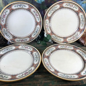 Collectible Minton Plates Set - Antique Decorative Plates Perfect for Christmas Gift