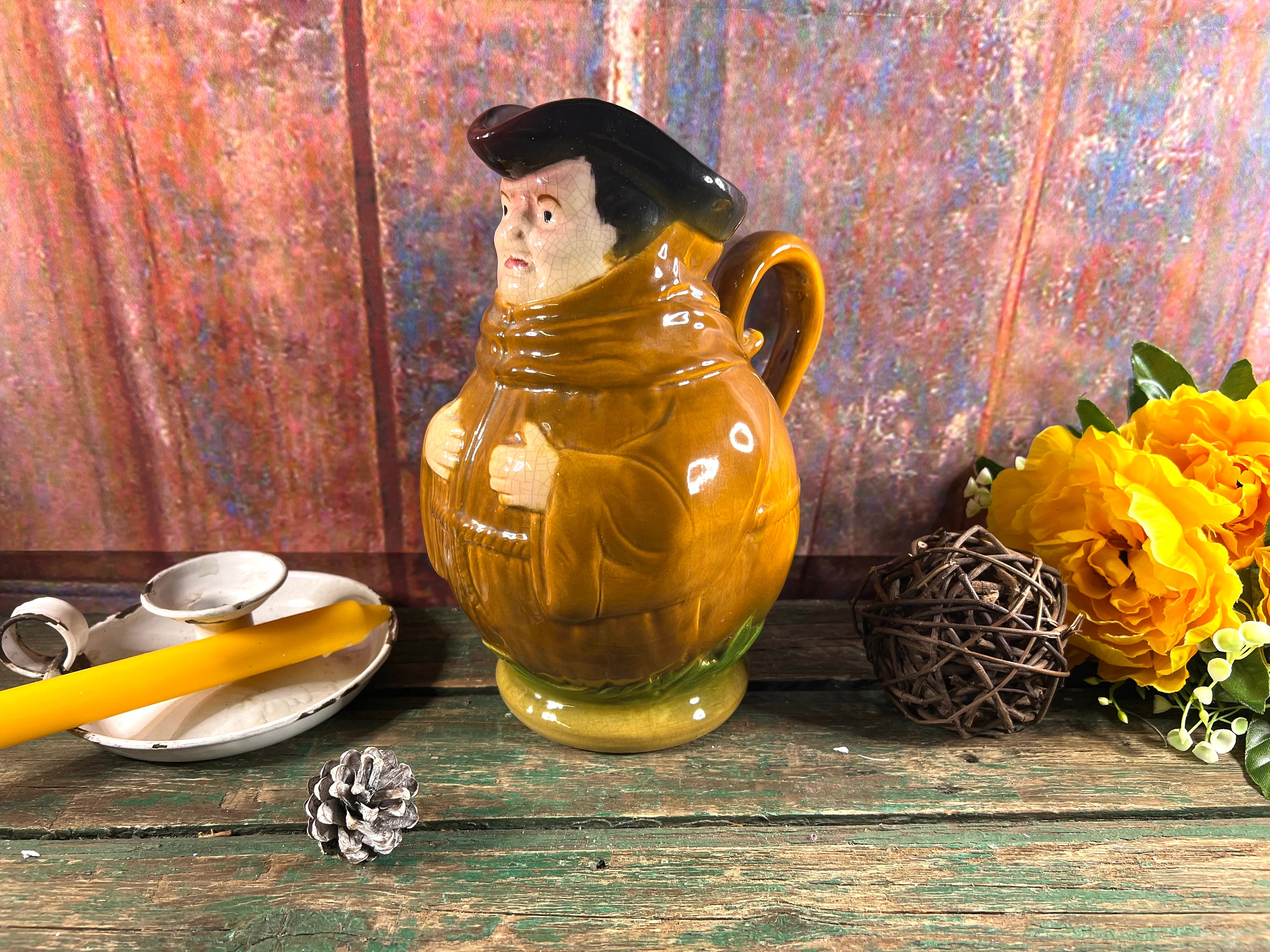 Pichet Barbotine Moine