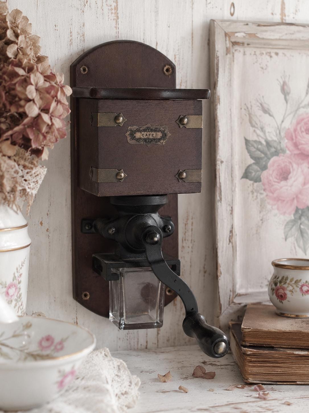 Wall mounted antique coffee grinder - Etsy 日本