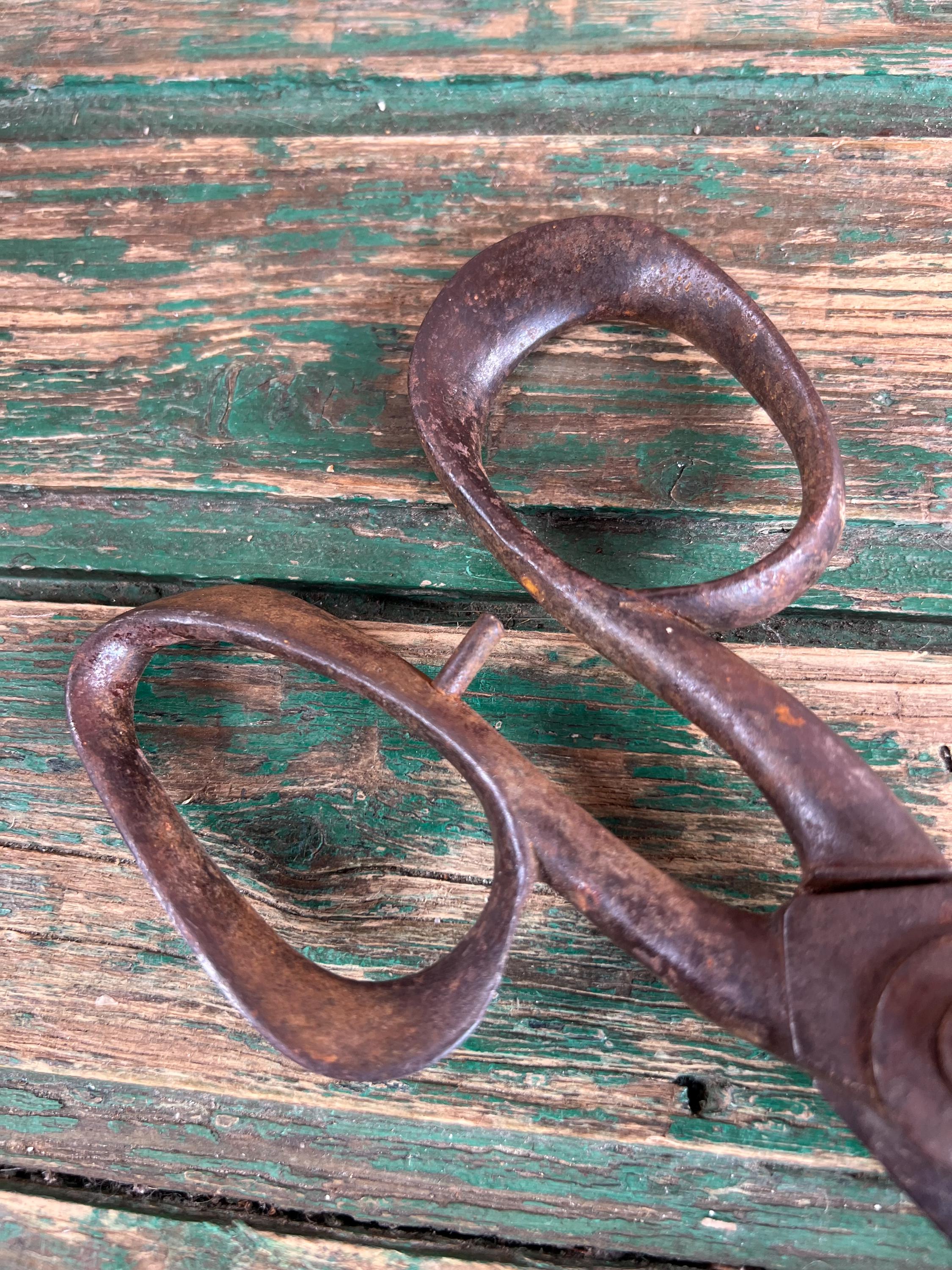 アンティークの大型鉄製ハサミ – 19世紀の裁縫道具/仕立て道具 - Etsy 日本