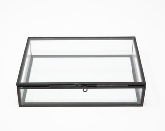 Glass Photo Box Etsy