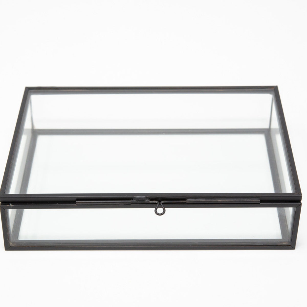 Black Glass Photo Box Photographer Box 5 X 7