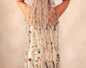 Velo de novia estilo bohemio