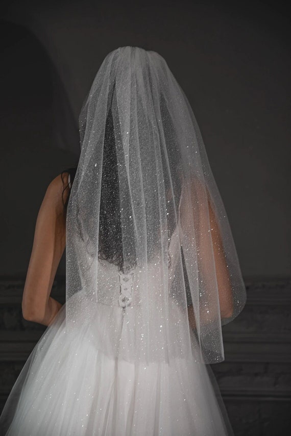 Sparkly veil discount