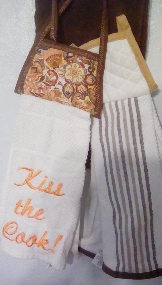 Hanging Kitchen Towels Etsy