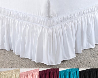 white wrap skirt queen size