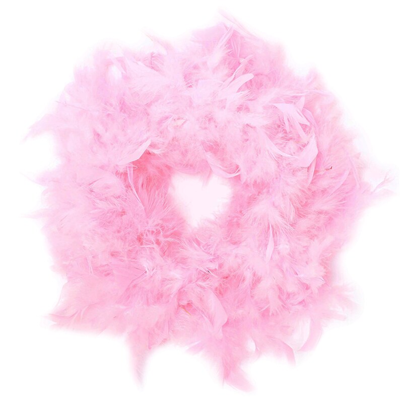 60 Gram 2 Yard 100/% Natural Feather Boa Chandelle Feather Costume Wedding Party Decor DIY Crafts Creation Decorations