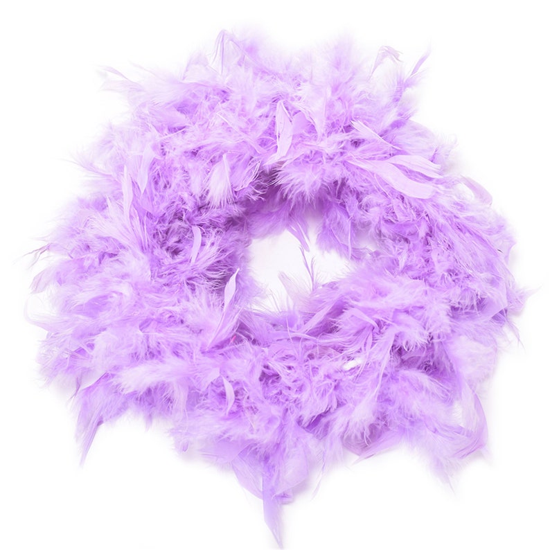 60 Gram 2 Yard 100/% Natural Feather Boa Chandelle Feather Costume Wedding Party Decor DIY Crafts Creation Decorations