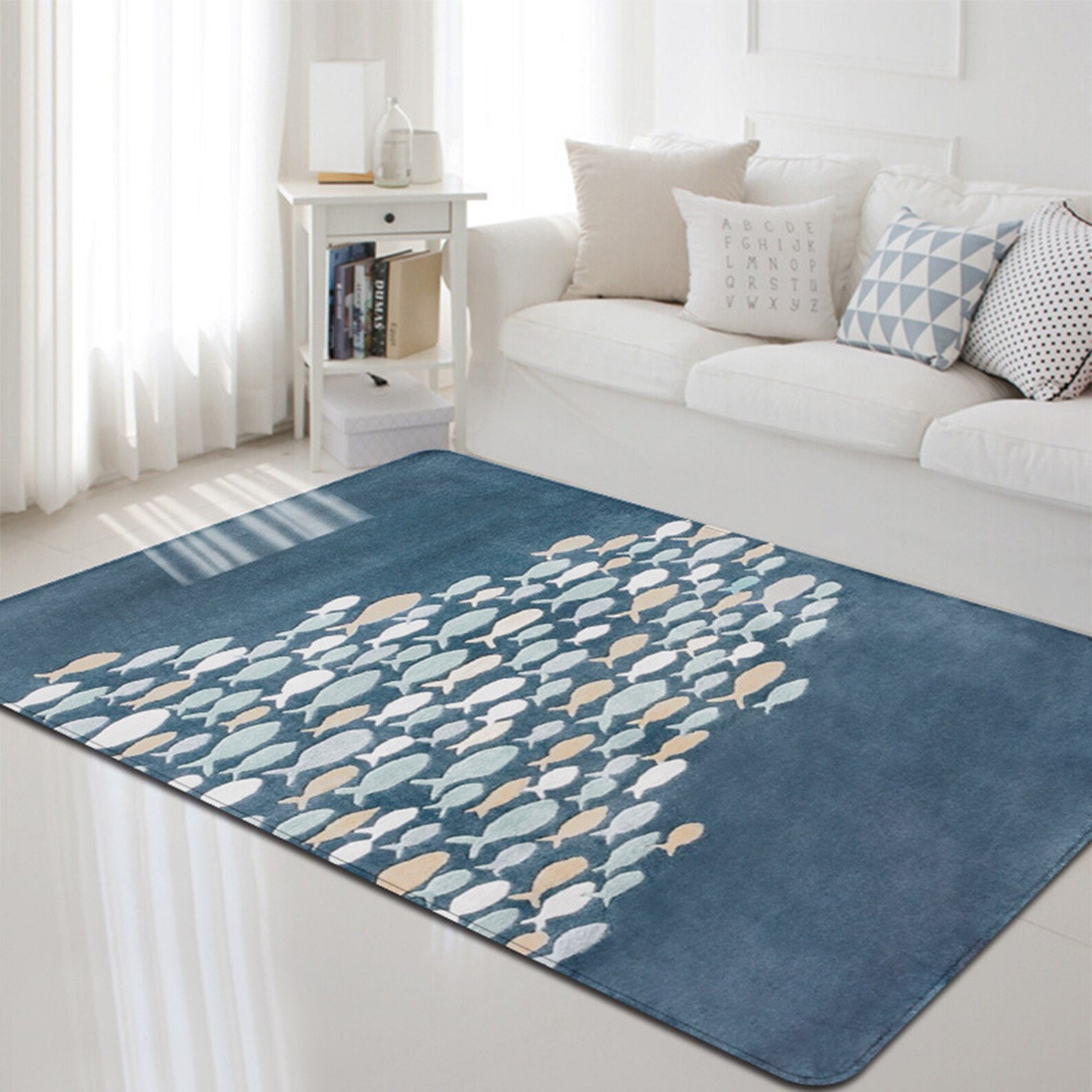 Crystal Velvet Area Rug Modern Carpet Floor Contemporary | Etsy