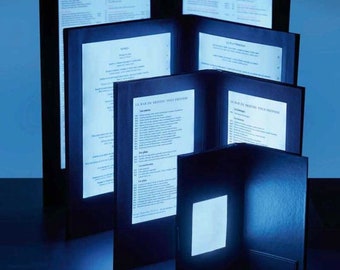 Double Sided Menu | Etsy