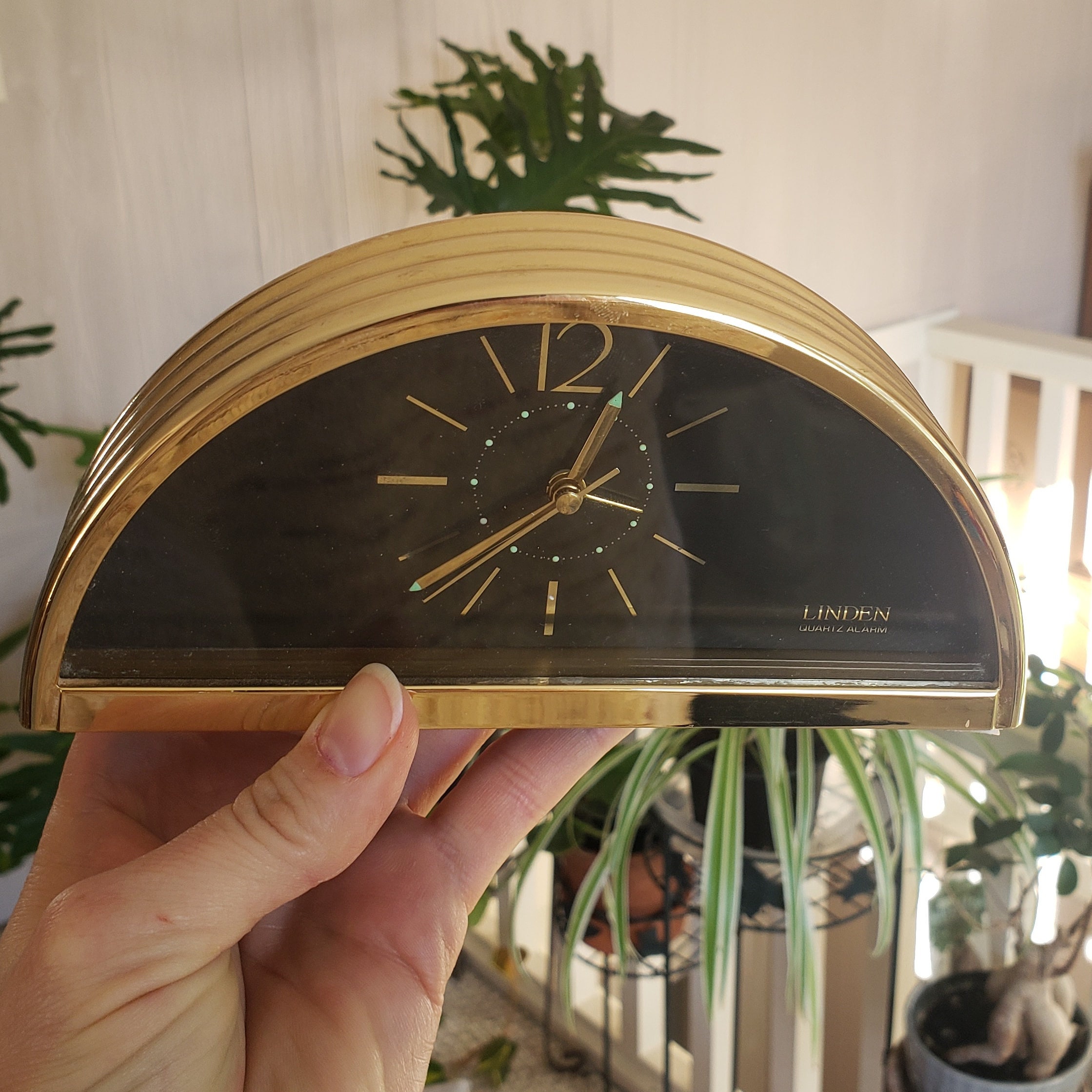 Linden Clock for sale Only 2 left at 60