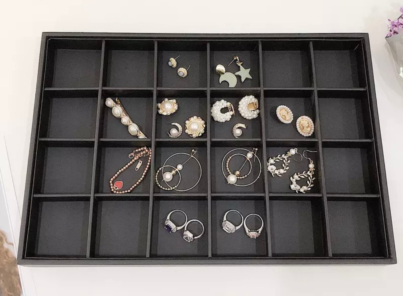 Luxury Jewellery Trays Jewelry Organizer PU Leather Trays Etsy Australia