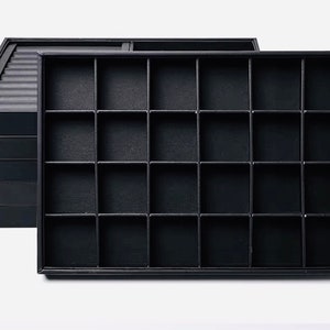 Luxury Jewellery trays, Jewelry Organizer, PU leather trays, Ring Tray, necklaces bracelets trays, jewellers trays