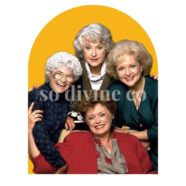 Golden Girls Arch PNG