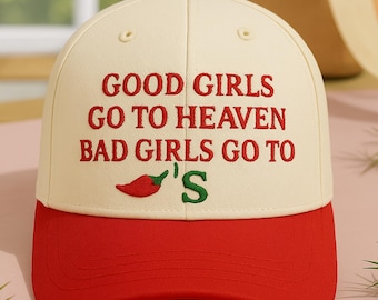 Embroidered Chili Pepper Hat: Funny Trendy Cotton Baseball Cap