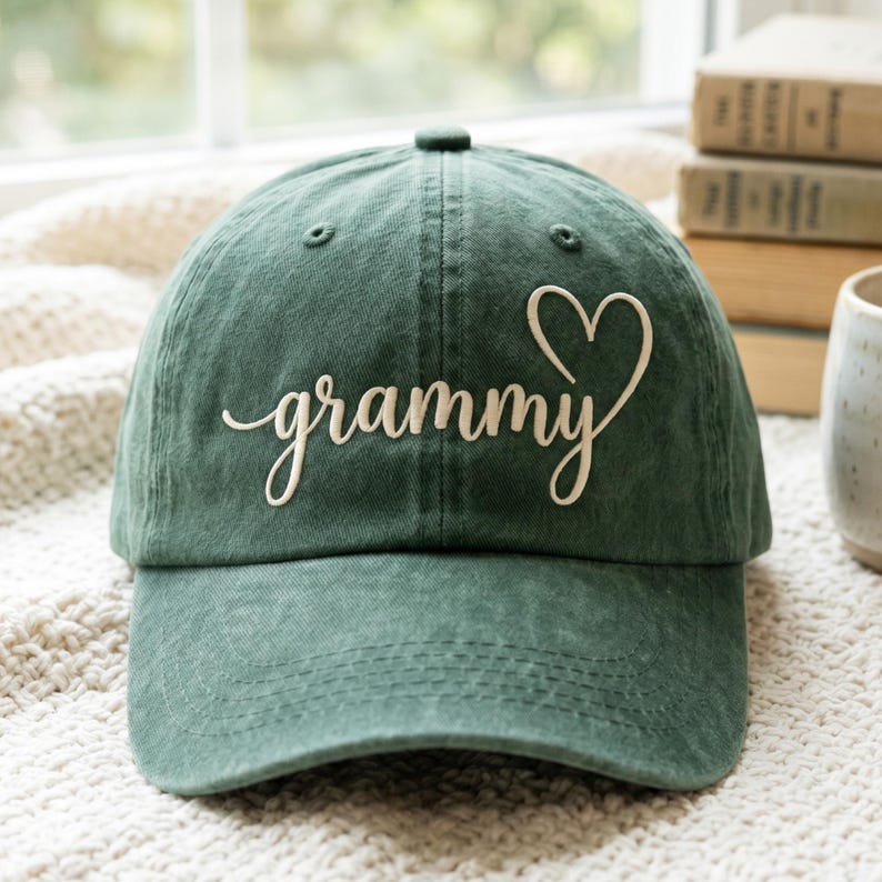 Embroidered Grammy Washed Cap, Nana Baseball Hat, Mother’s Day Gift ...