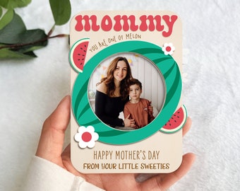 Mother's Day Fridge Magnet Photo Frame, Best mom Magnet Photo Frame, Magnet Photo, Gift for Grandma, Fridge Photo Magnet, Mother's Day Gift