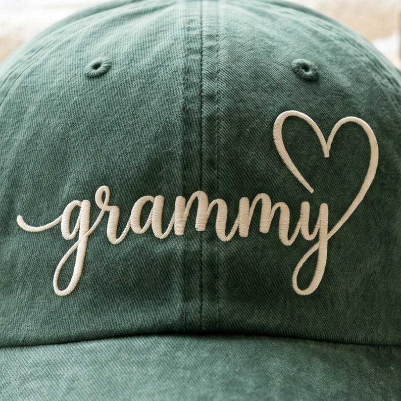 Embroidered Grammy Washed Cap, Nana Baseball Hat, Mother’s Day Gift ...