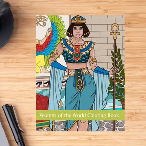MULTICULTURAL WOMEN Coloring Book | Physical Copy | Print on Demand | World Travels | Empowerment | | Feminine | US Letter Sized | 40 Pages
