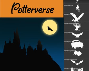 Harry Potter Brushes Etsy In this set, you will get brushwork for procreate & photoshop 3375048 for creative projects. harry potter brushes etsy
