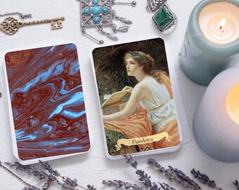 Delphi Oracle Tarot Deck | Explore the World of Greek Mythology | Fifth Edition with Full Color PDF Guide and Art Print | Preorder Now!