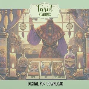 Past Life Regression and Reincarnation Insights | Explore Your Past Lives with a Tarot Reading | 25 Years of Experience | PDF Download