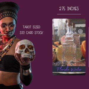 Black Chicken Oracle : Voodoo Self-Published Deck New Orleans Loa Baron Samedi, Papa Legba, Agwe, and The Spirit of NOLA image 3