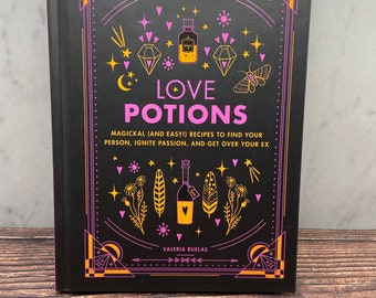LOVE POTIONS | Hardcover Potions Book | Guide  and Recipe Book | Love Spells