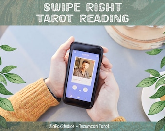 Internet Dating Tarot Reading | Swipe Right for Your Perfect Match | Take The Mystery Out of Dating Apps | Detailed Reading PDF with Photos
