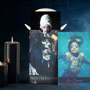 Black Chicken Oracle : Voodoo Self-Published Deck New Orleans Loa Baron Samedi, Papa Legba, Agwe, and The Spirit of NOLA image 4