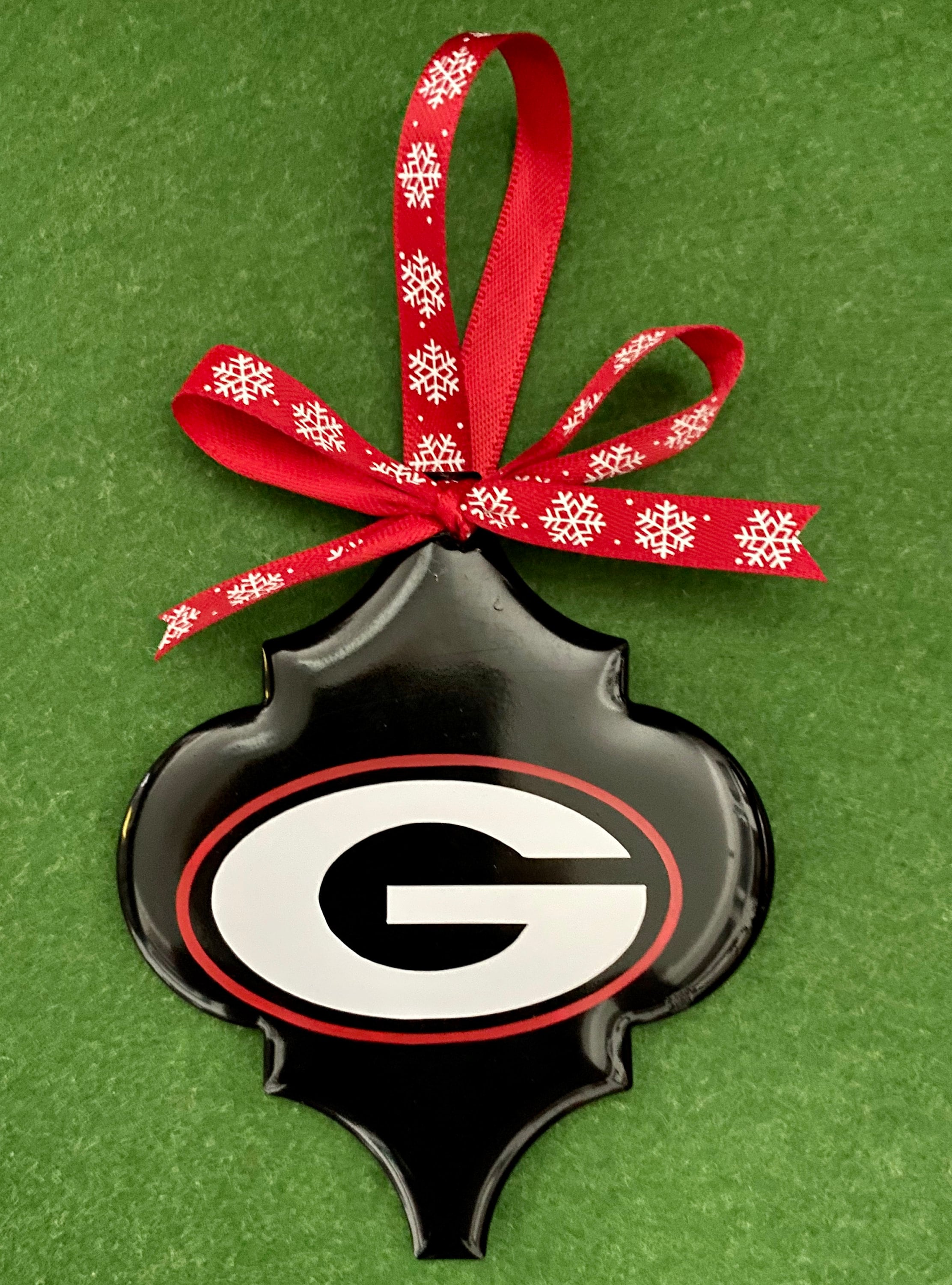 UGA Christmas Ornament Etsy