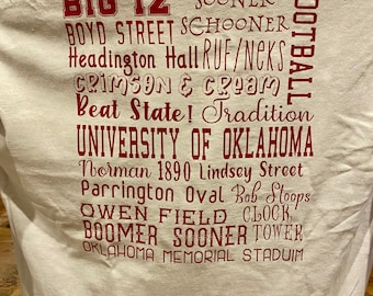 University of Oklahoma shirt